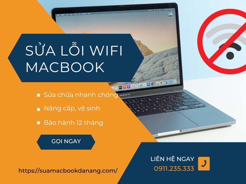 Sửa Lỗi Wifi Macbook Tại Đà Nẵng
