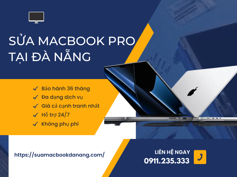 Địa chỉ sửa Macbook Pro tại Đà Nẵng chuyên sâu, giá tốt